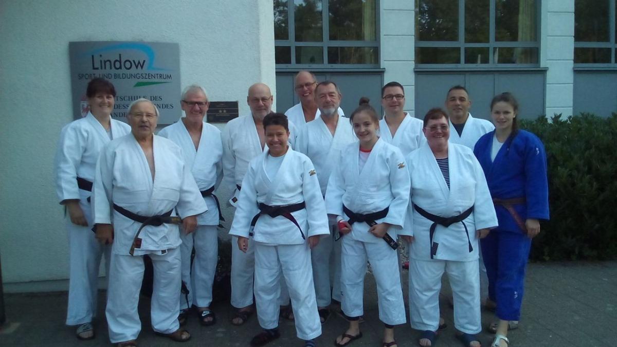 Team JVSH bei der Judo-Sommerschule in Lindow 2019